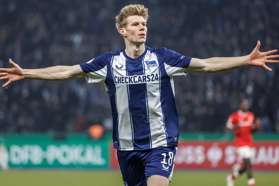 Stürmer Luca Schuler (27) wird Hertha erstmal fehlen.