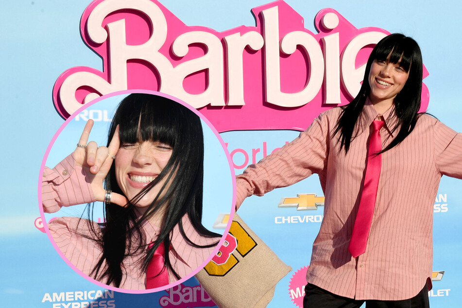 Billie Eilish rocked a Ken-inspired look for the Los Angeles premiere of Barbie on Sunday.