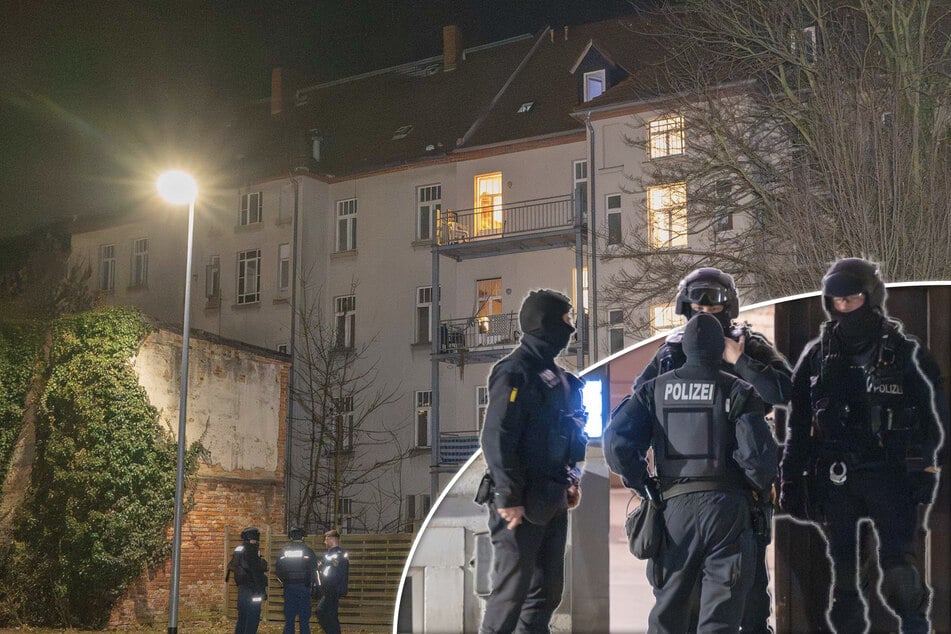 Schussgeräusche in Mehrfamilienhaus: Familienstreit endet in Großeinsatz