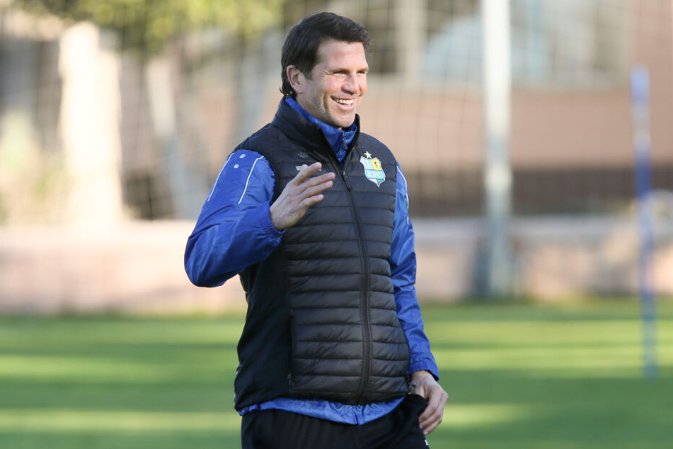 CFC-Trainer Patrick Glöckner ist nach mehr als der Hälfte des Türkei-Camps gutgelaunt - bis jetzt hat sich der Trip gelohnt.