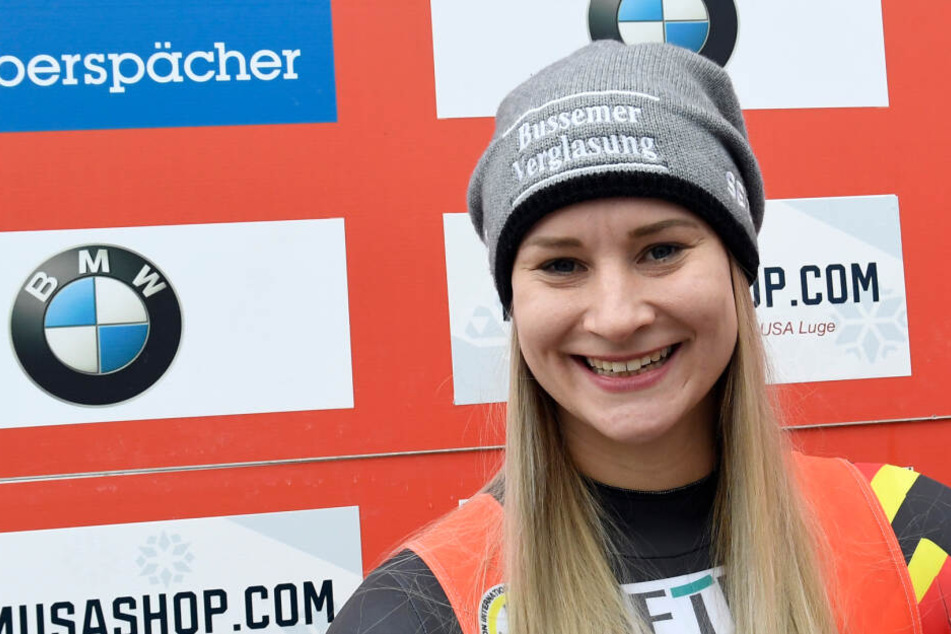 Dajana Eitberger (29) will nach der Geburt wieder in den Leistungssport einsteigen.