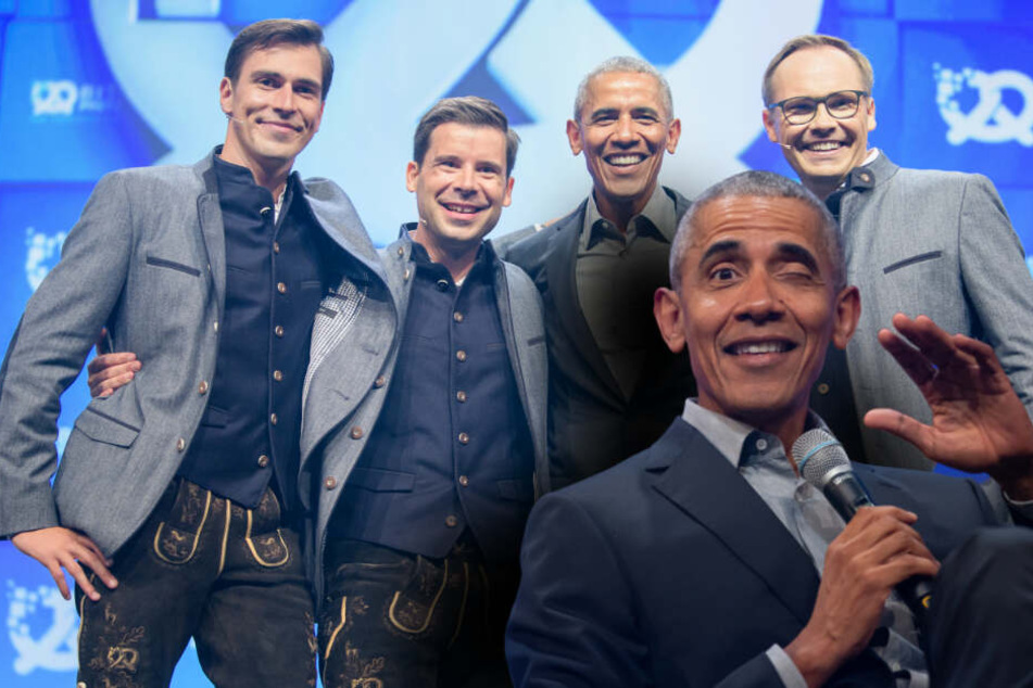 Für Michelle: Ex-Präsident Obama will Lederhosen tragen