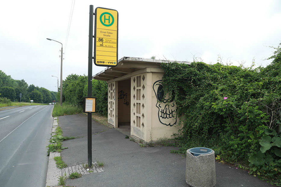 An der Haltestelle Ernst-Troller-Straße wurde der Mann gefunden.