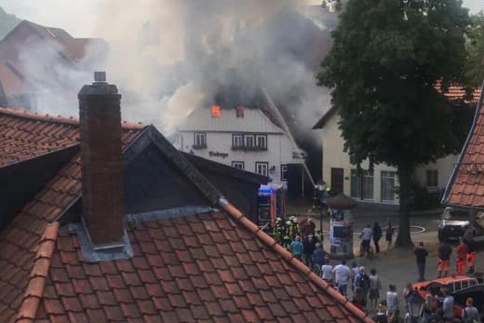 Beliebtes Restaurant im Harz brennt, mehrere 100.000 Euro Schaden
