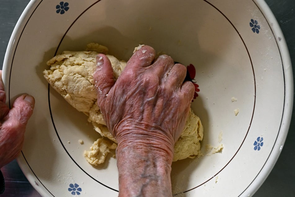Angela Matarrese knetet ihren Pastateig noch selbst.