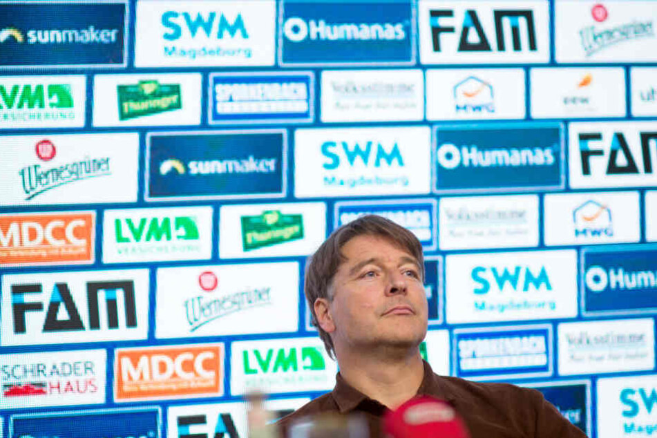 Oenning während der Pressekonferenz am Mittwoch.