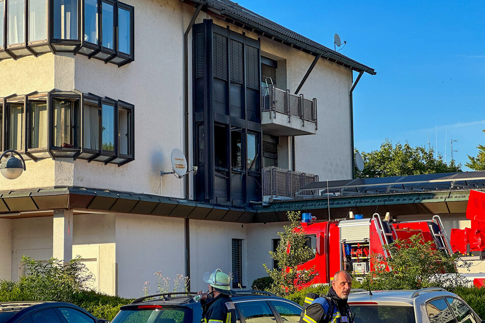 Der Brand brach in einer Wohnung im ersten Obergeschoss aus.