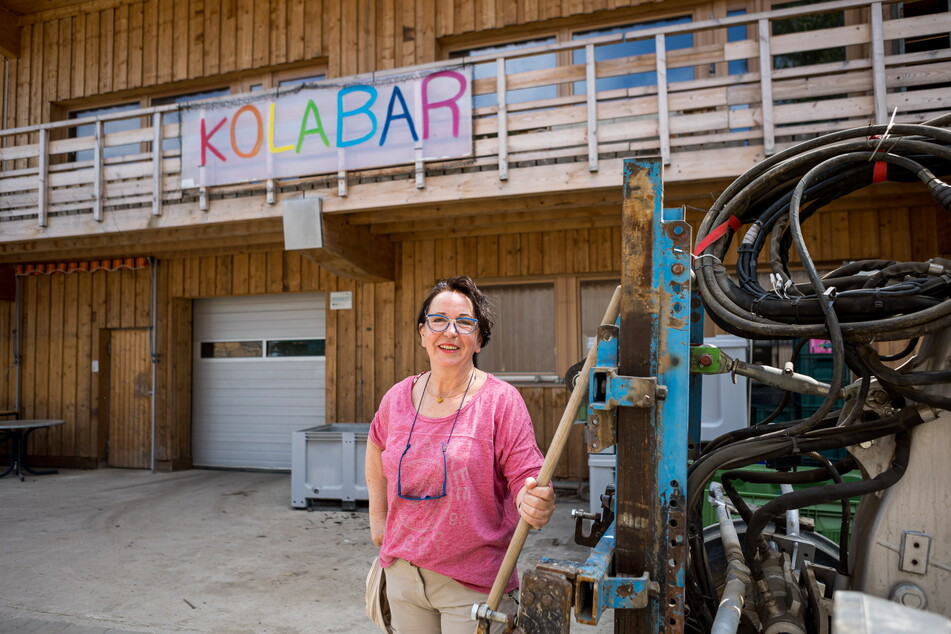 Karin findet regional produzierte Lebensmittel gut. Deshalb ist sie Mitglied in der KOLA – und arbeitet unentgeltlich mit.