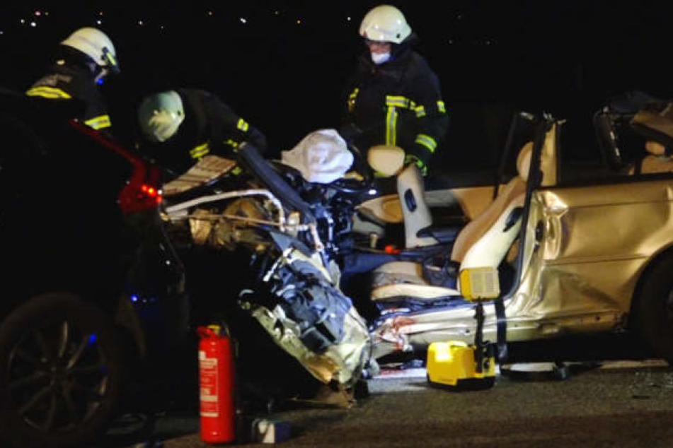 Für den Geisterfahrer kam jede Hilfe zu spät. Er verstarb noch an der Unfallstelle.