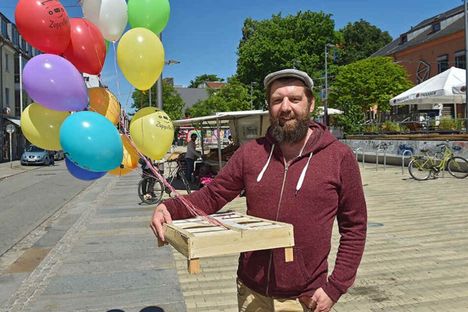 Er will mit neuen Ideen für eine friedliche Belebung sorgen: Olaf Hornuf (47)
vom Scheune-Verein.