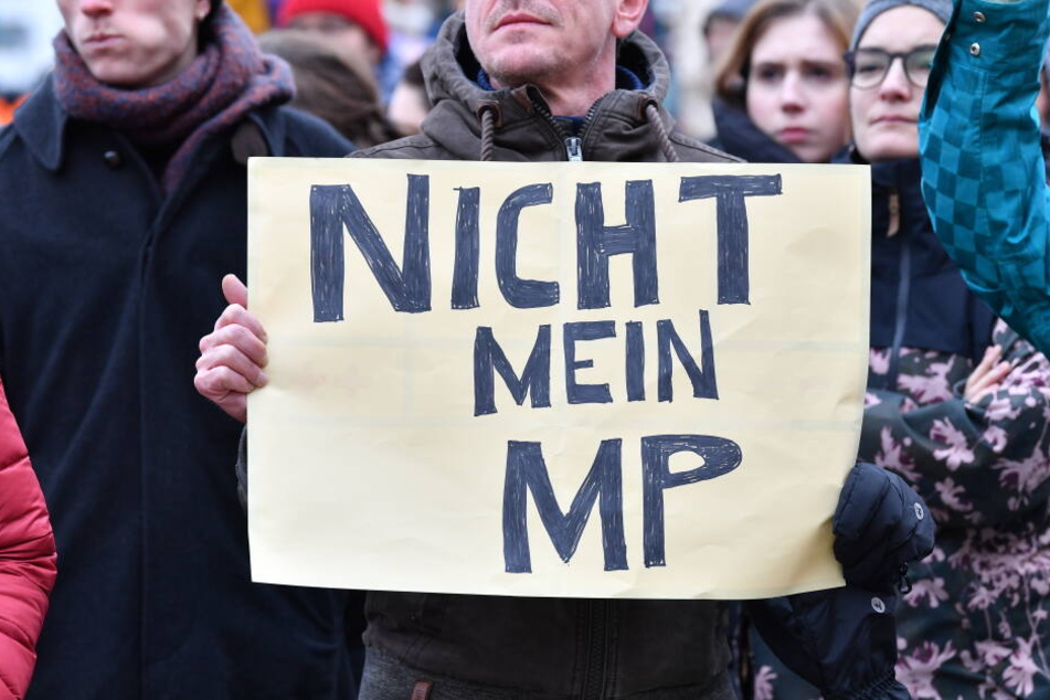 In Thüringen war der Widerstand nach der Wahl groß.
