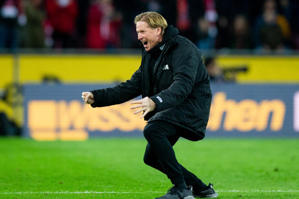 Trainer Markus Gisdol holte mit dem 1. FC Köln bereits sieben Siege.