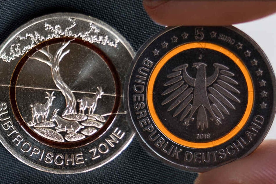Für diese heiß begehrte 5-Euro-Münze standen etliche Leipziger Schlange.