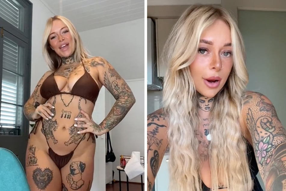 Tattooed TikToker hits back at the "elder generation" for throwing shade