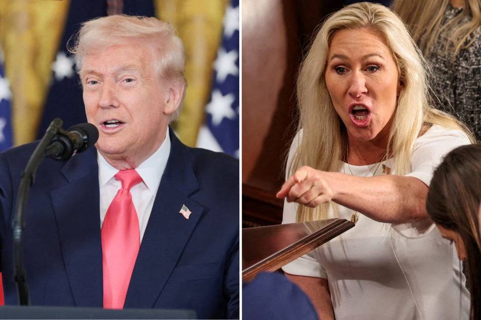 Georgia Rep. Marjorie Taylor Greene said she has received death threats after being targeted by President Donald Trump.