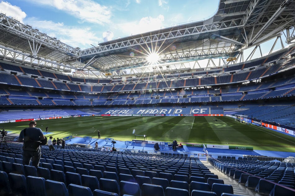 Das Estadio Santiago Bernabéu liegt im Stadtzentrum von Madrid.