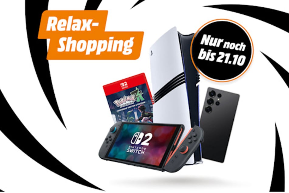 Bei der Aktion "Relax-Shopping" bekommt Ihr Geräte besonders günstig, mit 0%-Finanzierung und gratis Sofort-Lieferung.