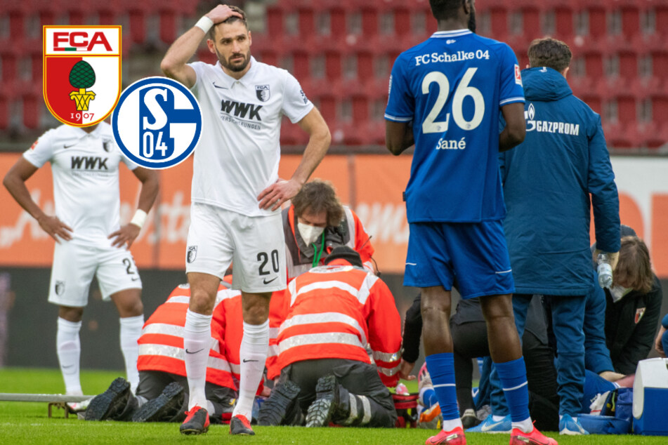 Horror-Szene in der Bundesliga! Schalker Uth nach Zusammenprall bewusstlos