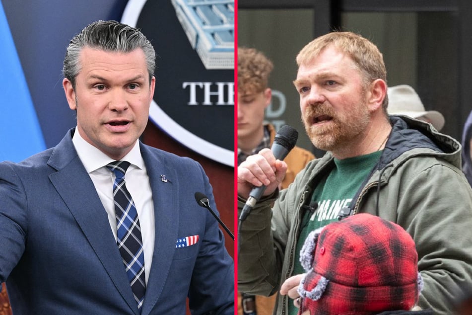 Graham Platner slams Trump's massive Iran deployment and blasts "incompetent" Hegseth