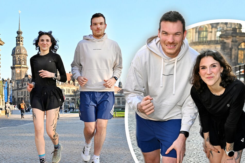 Dresden: Die Stadt zu Fuß entdecken: Zwei Dresdner laufen alle Bahnlinien ab