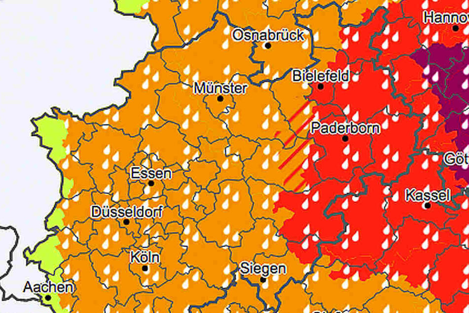 Mittlerweile wurde die Warnung erweitert.