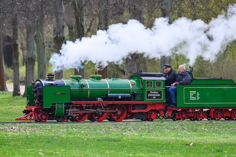Die Dresdner Parkeisenbahn feierte im vergangenen Jahr 75-jähriges Jubiläum und begrüßte 224.000 Passagiere.