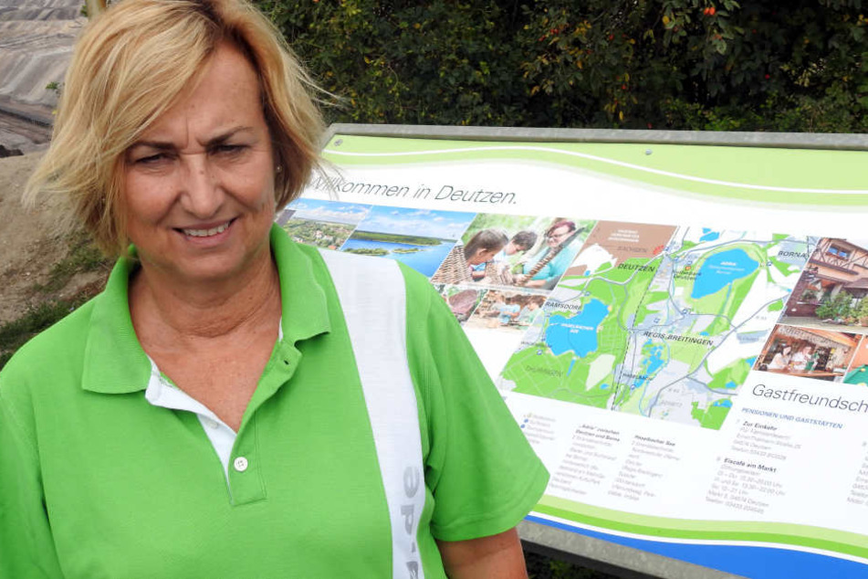 Der Staubschutz solle die Anrainergemeinden entlasten, sagt MIBRAG-Sprecherin Sylvia Werner (59).