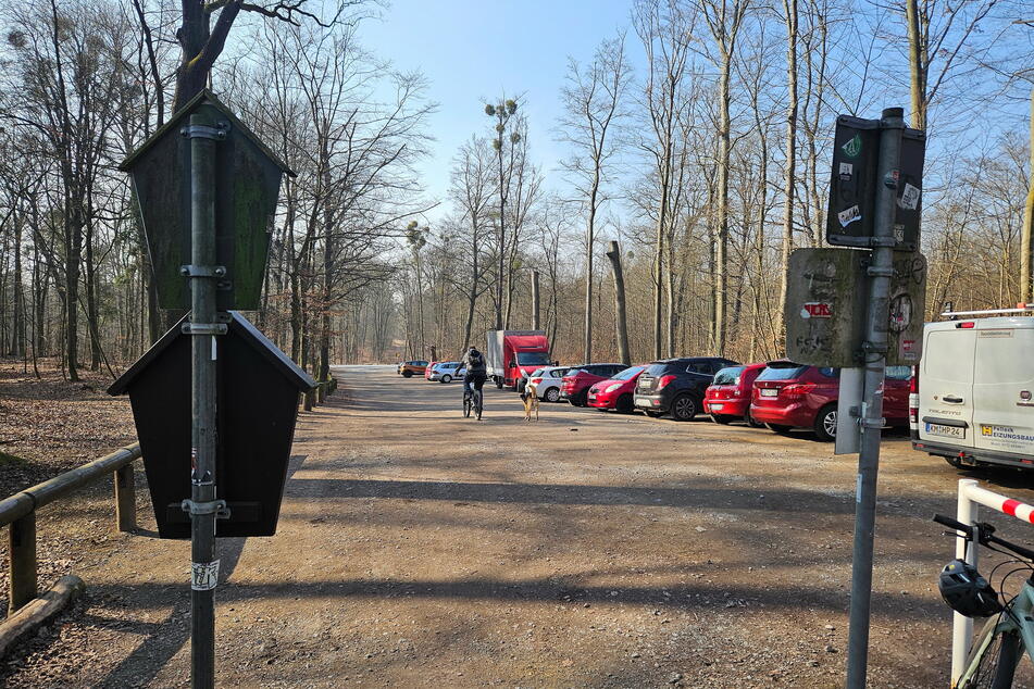 Auf diesem Parkplatz geschah laut Anklage die Vergewaltigung.