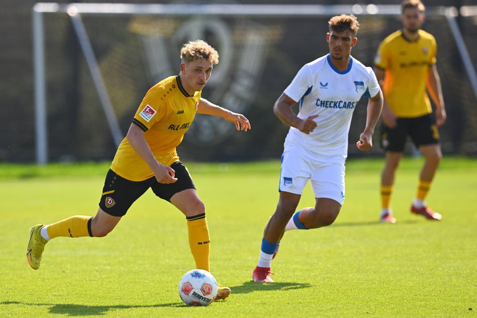 Hat 90 Minuten Eigenwerbung betrieben: Luca Herrmann (26, l.).