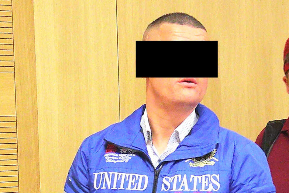 Räuber Marcel P. (35) muss für drei Jahre hinter Gitter.