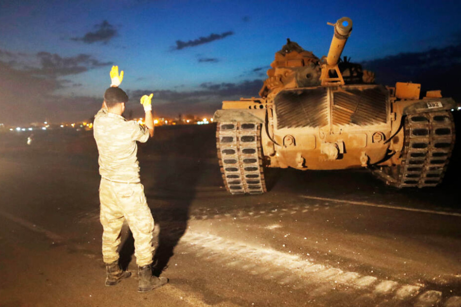 Das türkische Militär setzt bei der Offensive in Syrien auf die Stärke des Militärs.