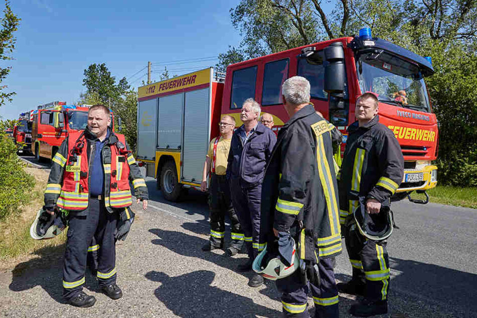 Die Rettungskräfte waren umgehend am Unfallort.