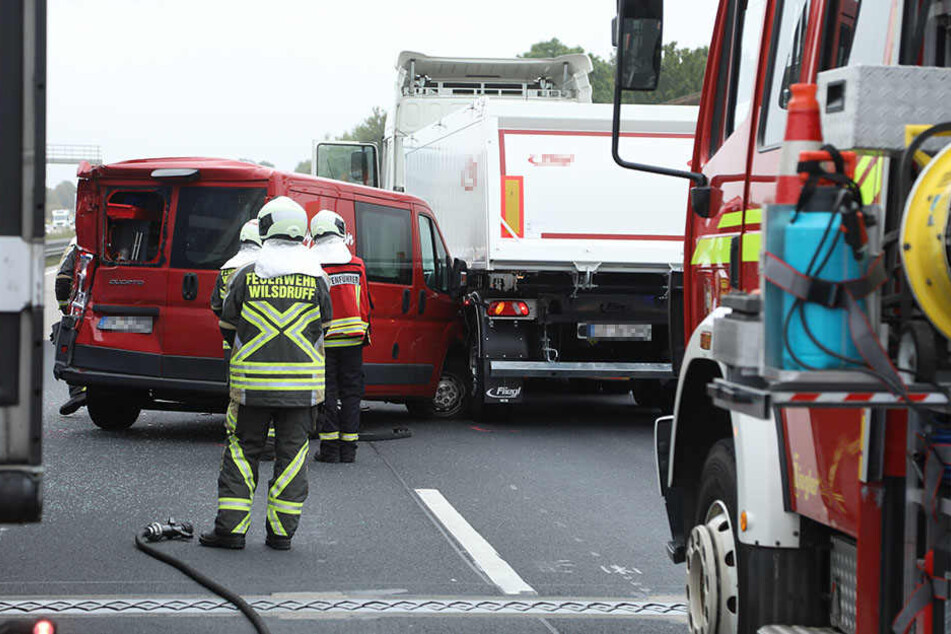 Auf der A4 staut es sich mal wieder.