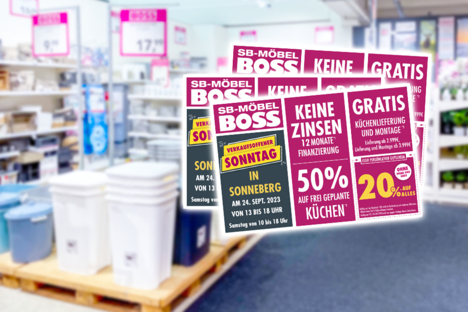 Das sind die coolsten Angebote zur Sonntagsöffnung (24.9.) von Möbel Boss