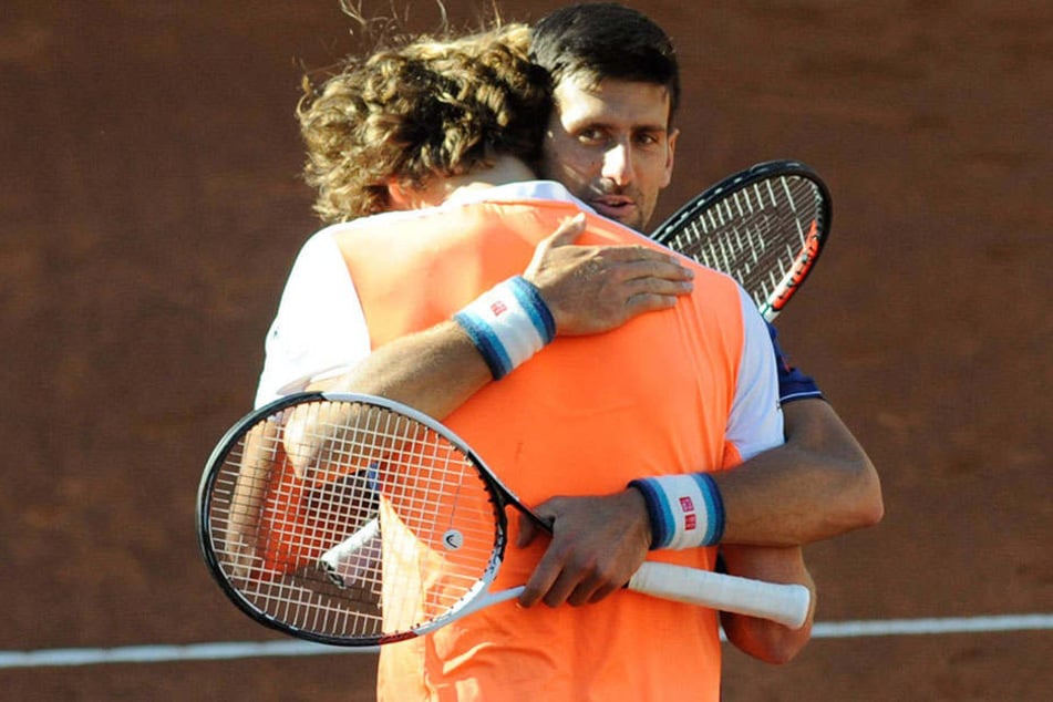 Glückwünsche von Novak Djokovic: Alexander Zverev gewinnt ATP Masters von Rom.