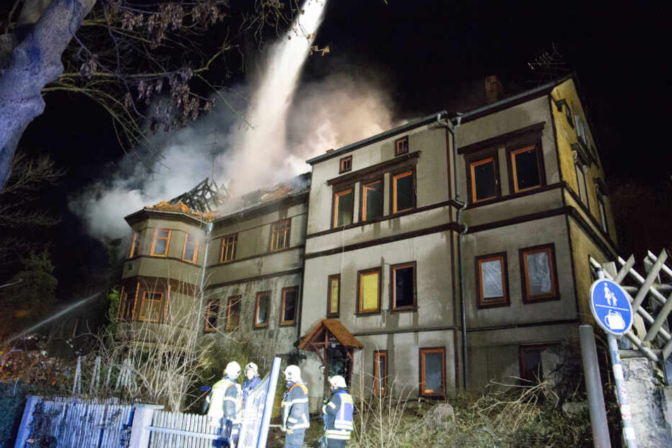 Mehrere Feuerwehren waren bei dem Brand im Einsatz.