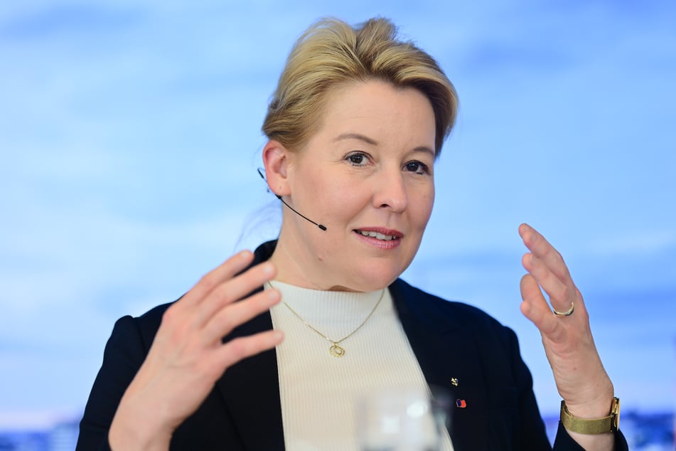 Franziska Giffey (47, SPD) möchte indische Investoren für Berlin gewinnen.