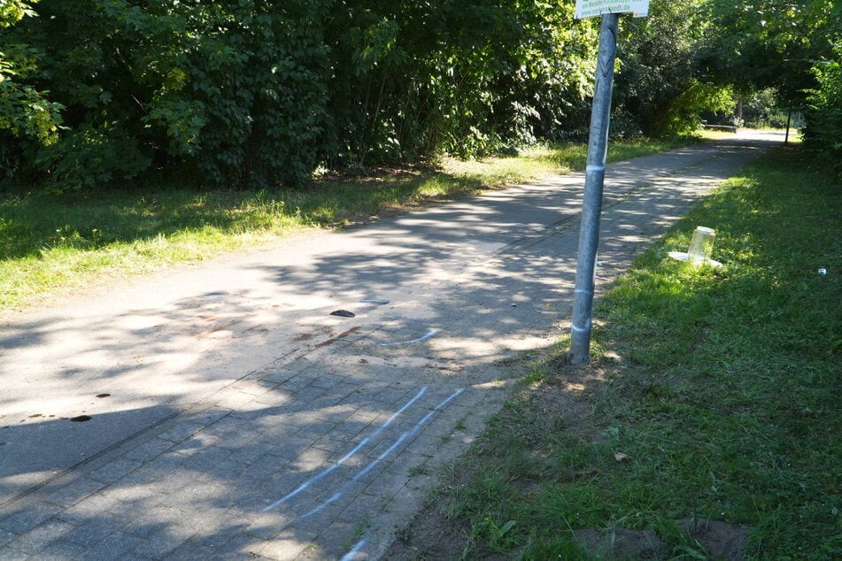 Der Fahrer verstarb noch am Unfallort, seine Beifahrerin wurde ins Krankenhaus gebracht.