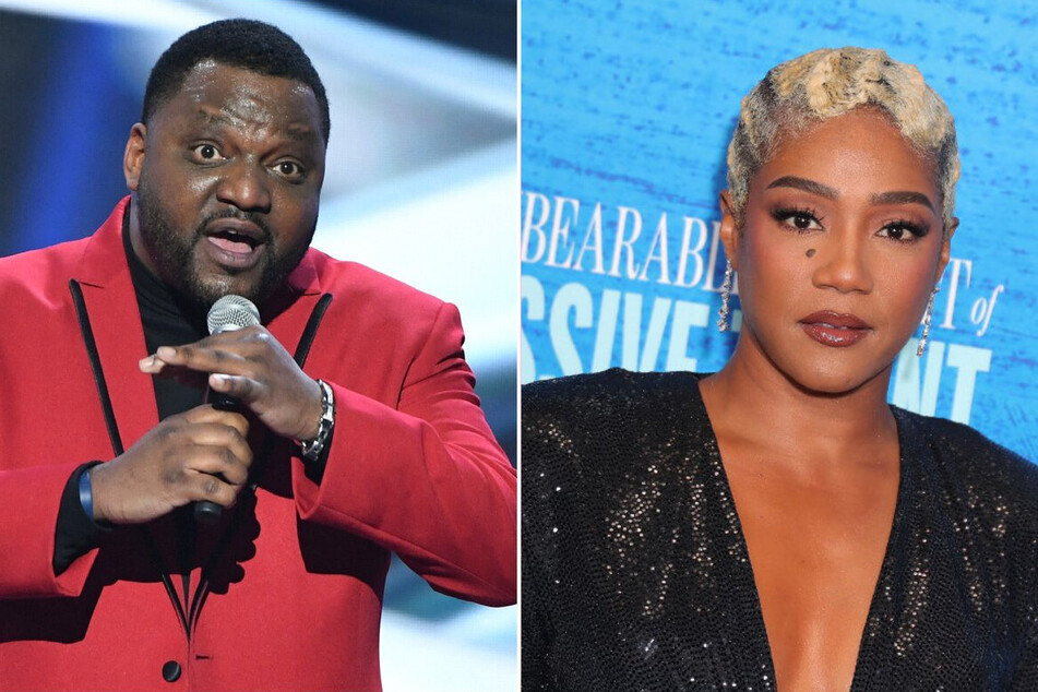 Aries Spears (l.) and Tiffany Haddish are involved in a shocking sex abuse lawsuit.