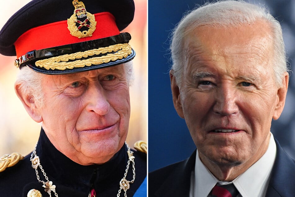 King Charles III (l.) has written to Joe Biden expressing support after the former US president was diagnosed with an aggressive form of prostate cancer.