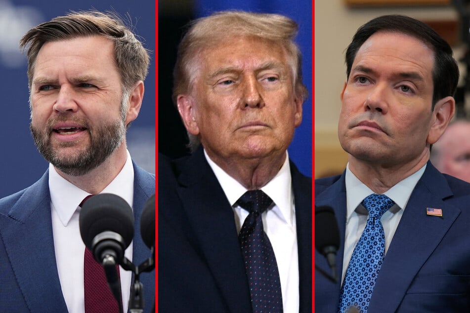 Trump revealed he thinks his Vice President JD Vance (l.) and Secretary of State Marco Rubio (r.) have the best shot of winning the White House if they run together in 2028.