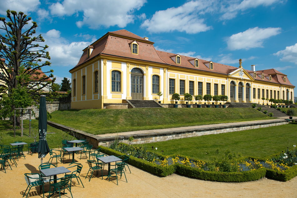 Im Barockschloss Großsedlitz swingen am 18. Mai (14 Uhr) die Musiker von Lamarotte.