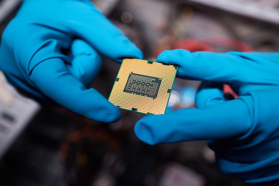 Several major US semiconductor stocks fell amid news of a major breakthrough for China's computer chip industry (stock image).