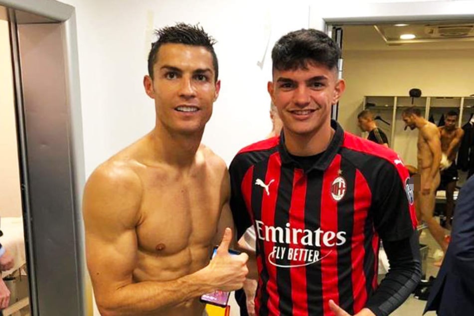 Ups! Milan-Kicker postet Selfie mit CR7, doch alle schauen auf etwas anderes