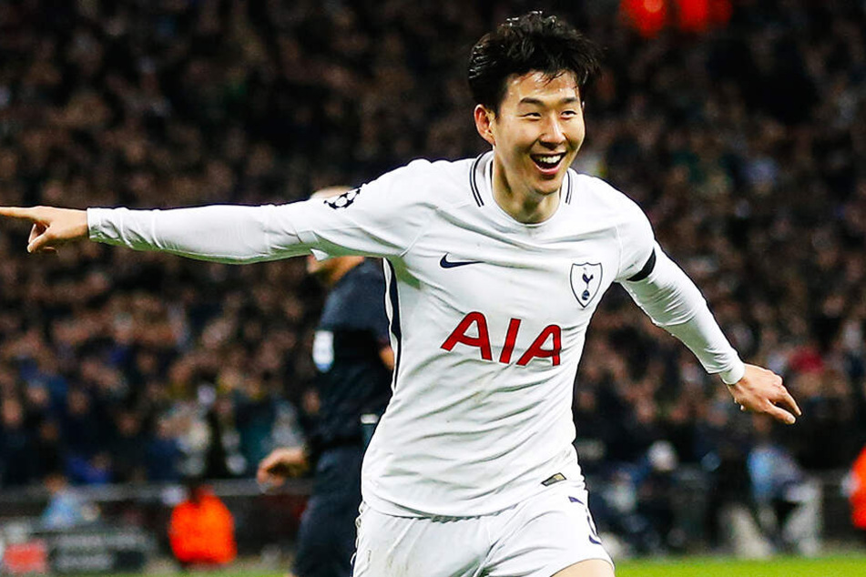Auf ihn muss der BVB am Mittwochabend (21 Uhr) besonders aufpassen: Tottenhams Angriffswaffe Heung-min Son.