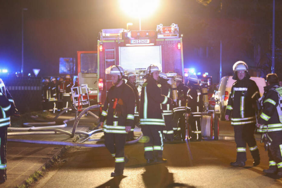Für die Kameraden der Feuerwehr war es ein Großeinsatz.