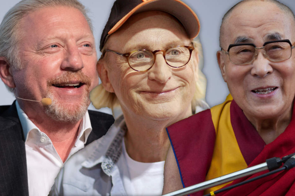 "Bum-Bum"-Boris, Otto Waalkes und der Dalai Lama sind nur drei der insgesamt rund 1000 von Vaske befragten Kreativ-Köpfe.