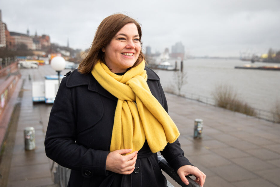 Katharina Fegebank ist Spitzenkandidatin der Grünen für die Bürgerschaftswahl. (Archivbild)