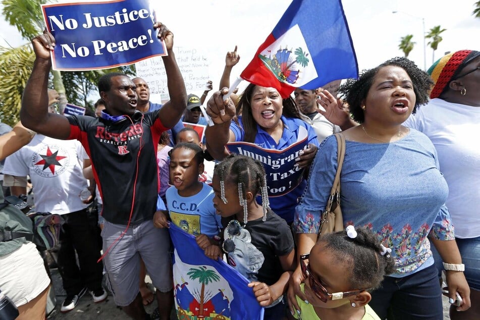 Haitian Americans and other activists are calling on the Biden administration to once again extend the Temporary Protected Status of Haitians in the US (archive image).