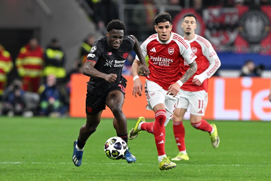 Piero Hincapié (24, M.) verlässt Bayer Leverkusen fest Richtung FC Arsenal. (Archivfoto)